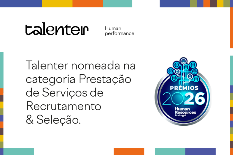 Talenter está nomeada nos Prémios Human Resources 2026